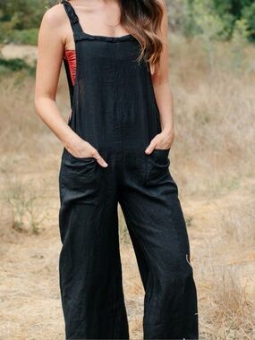 9 Seed LATIGO overalls in linen -Size P/S